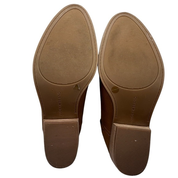 Lucky Brand Women's Tan/Brown Fausst Bootie Size 9.5 - Picture 10 of 12